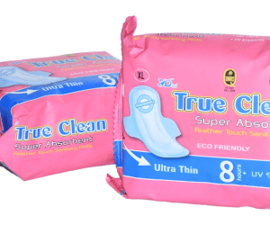 TRUE CLEAN SUPER ABSORBENT SANITARY PADS