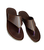 Men's leather craft sandals