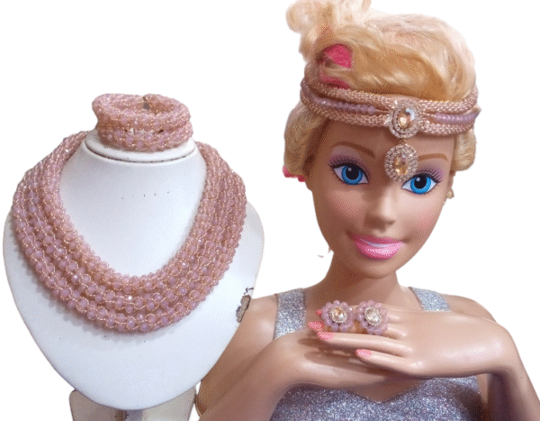 stella's necklace (set of necklace and head ban)