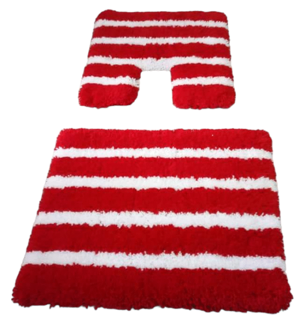 Bathroom carpet set