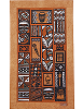 Mosaic mix wall hanging