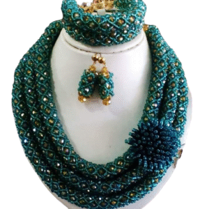 Stella,s necklace (set of a necklace, earrings and head ban