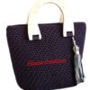 Lady's crochet handbag